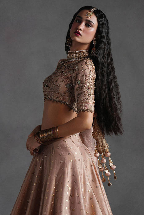 Rose Pink Lehnga Choli