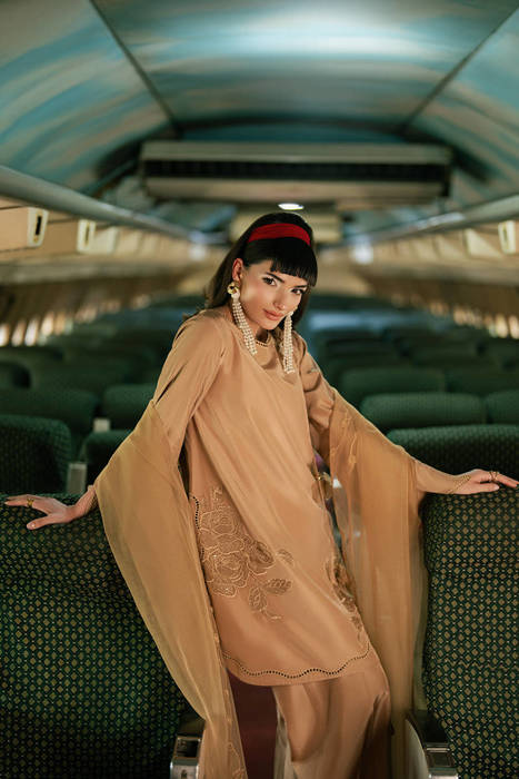 Sand Dust With Dupatta