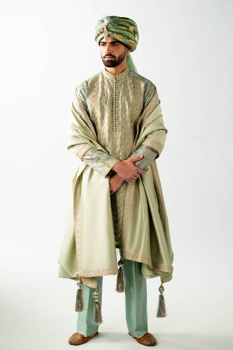 Picture of Pasha KurtaAnd Trousers