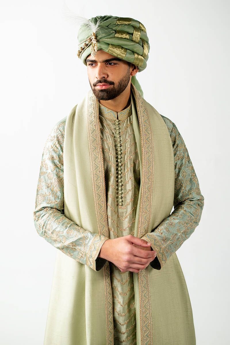 Picture of Pasha KurtaAnd Trousers