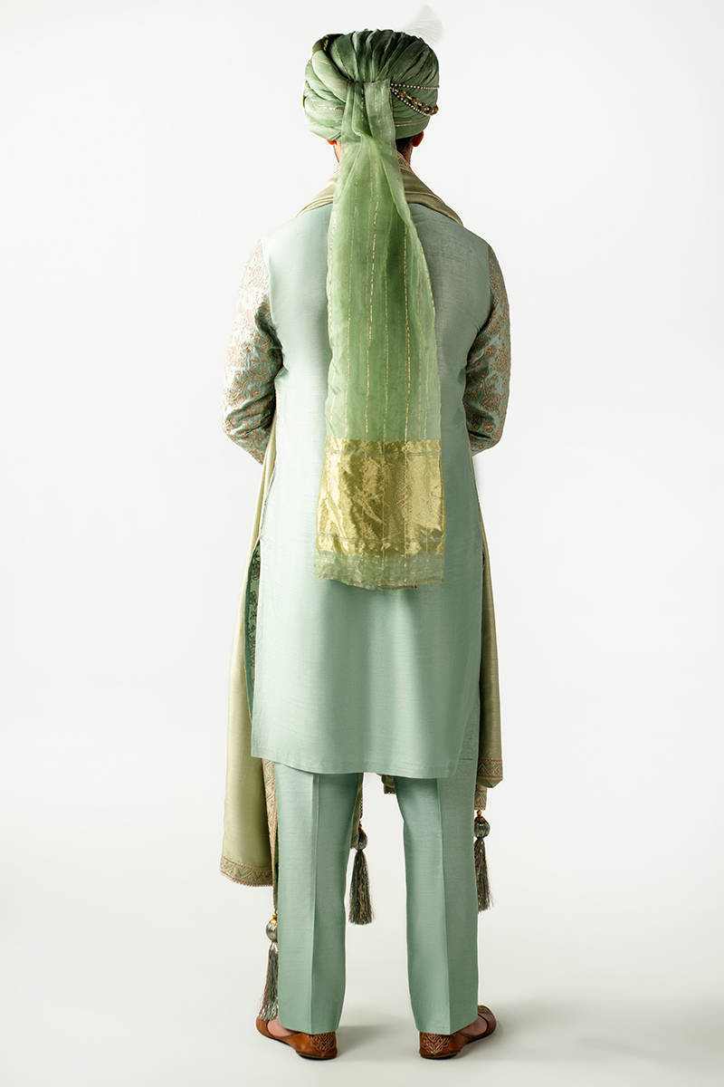 Picture of Pasha KurtaAnd Trousers